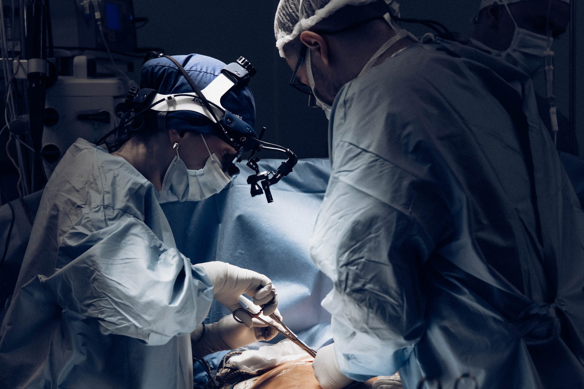 Cardiothoracic surgery operating room
